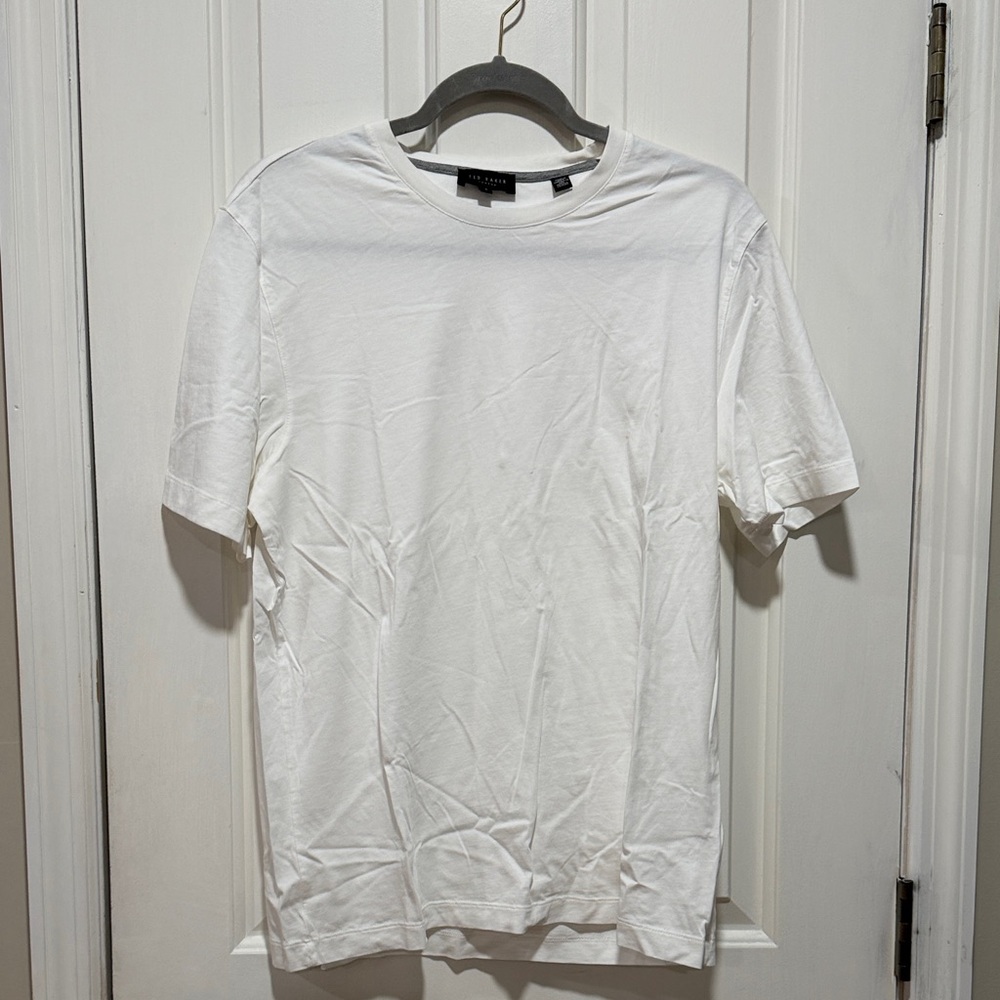 Ted Baker Classic White Short Sleeve Tee